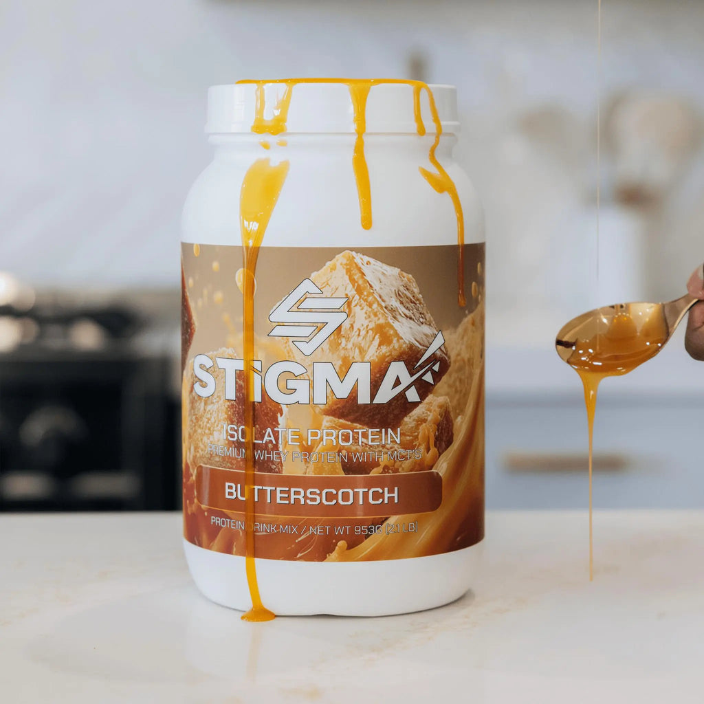 Stigma Whey Protein Isolate Powder, 25G Protein, Low Carb, Low Sugar