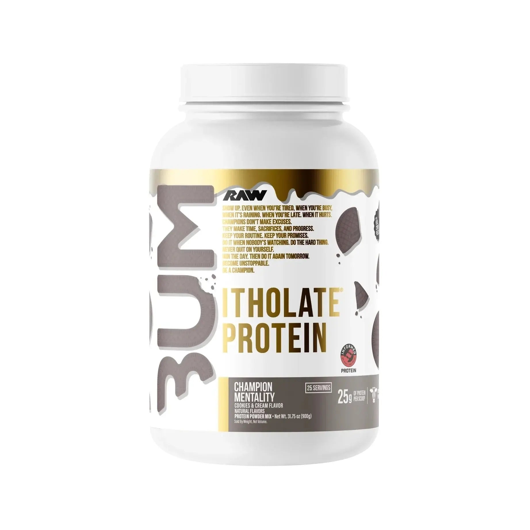 CBUM Itholate Protein -RAW Whey Isolate Protein Powder (25 Servings)