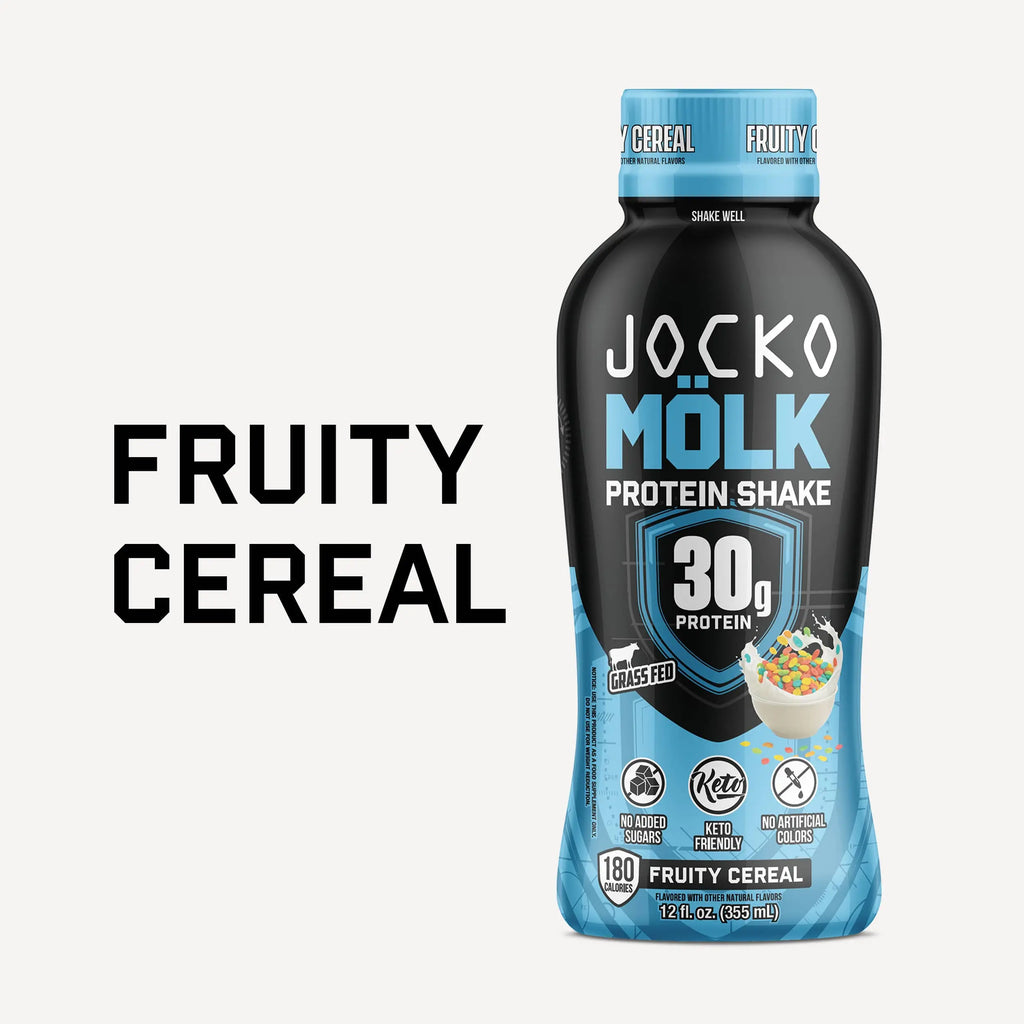 Jocko Mölk Grass-Fed Protein Shakes 30G of Protein - Multipacks