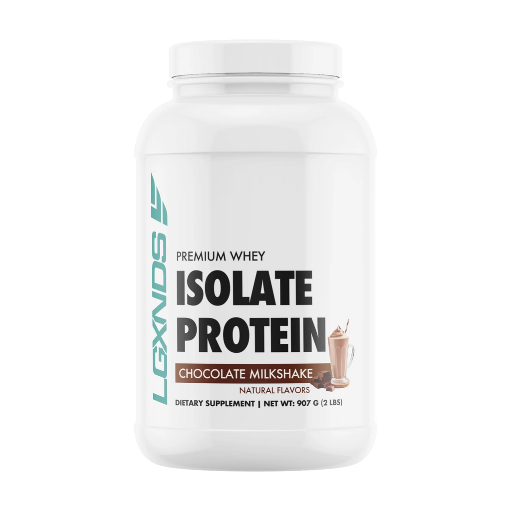 LGXNDS Whey Isolate Protein | 25G Protein per Serving | Bcaas and Digestive Enzymes | Low Fat No Added Sugar | Clean Gluten Free Non-Gmo Protein Powder