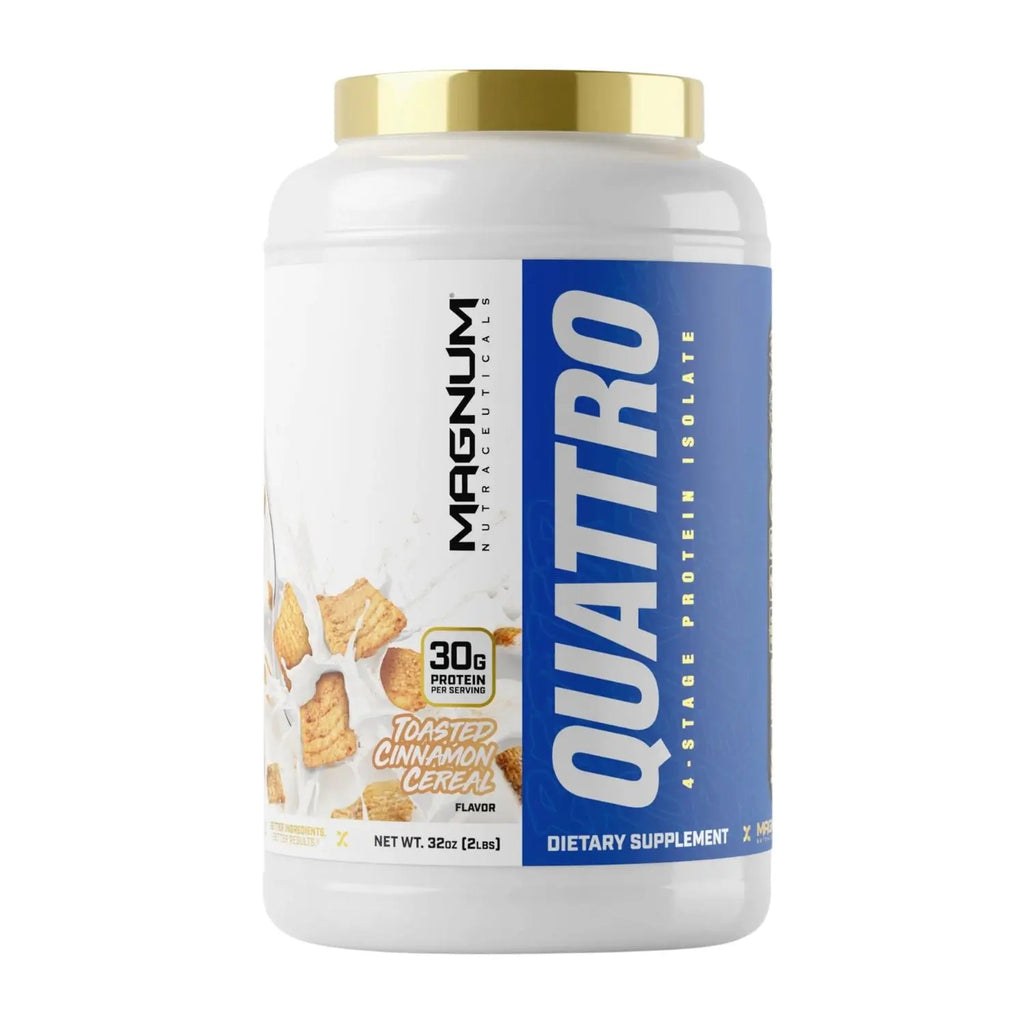 Magnum Nutraceuticals Quattro Original, 4-Stage Protein Isolate Protein Powder Healthcare Supplement