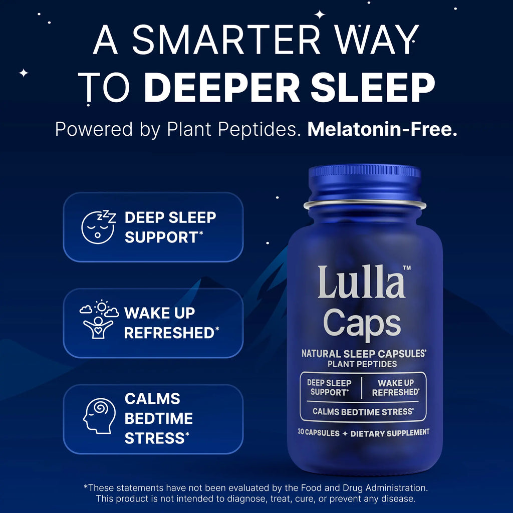 Lulla Sleep Support Capsules (Melatonin-Free)
