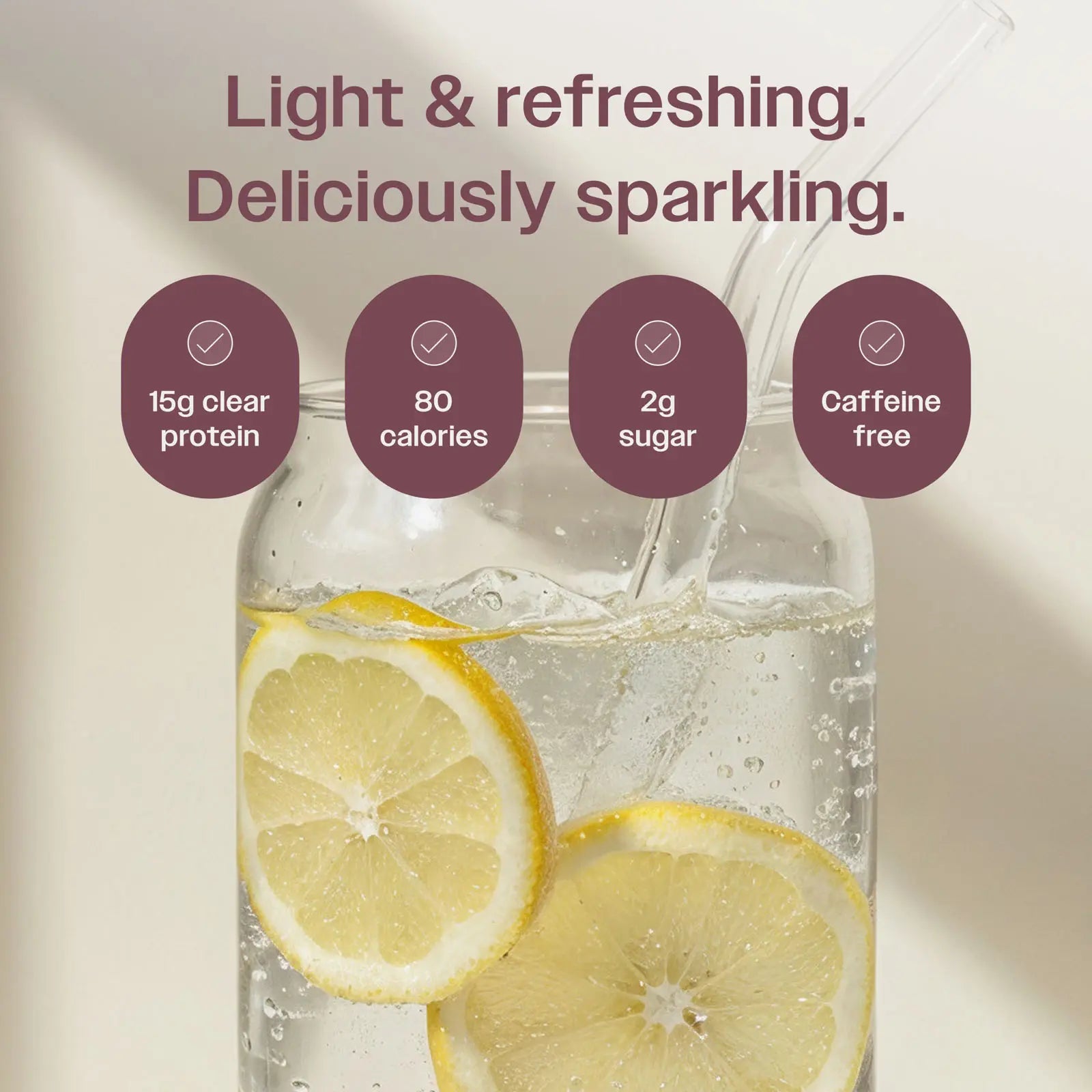 Livvy Sparkling Clear Protein Soda, 15G Protein, Variety Pack, 12 Fl Oz Cans (12 Pack), 80 Calories, Caffeine Free