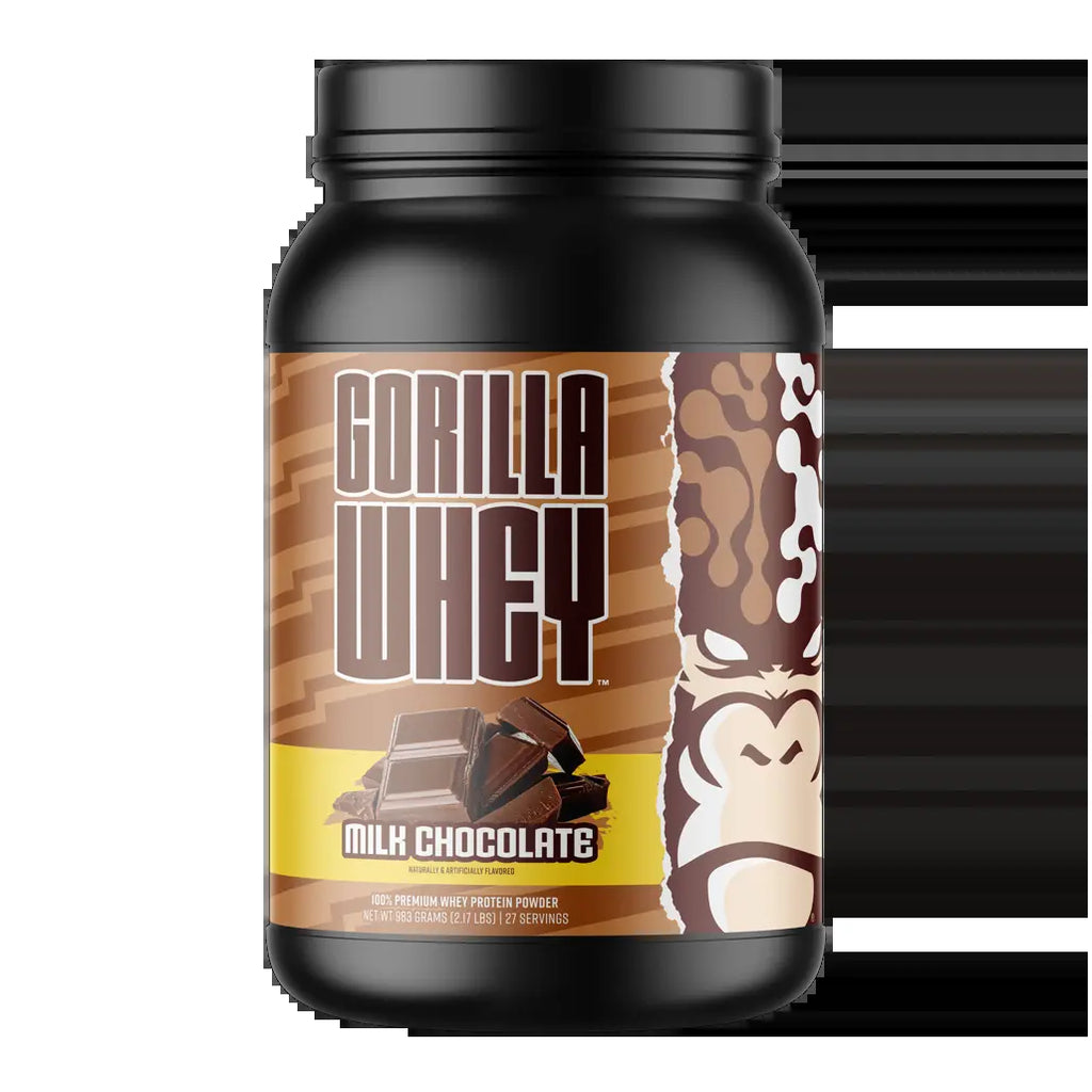 Gorilla Mode Premium Whey Protein - Whey Protein Isolate & Concentrate - Protein Powder for Post Workout Recovery & Meal Replacement (30 Servings)