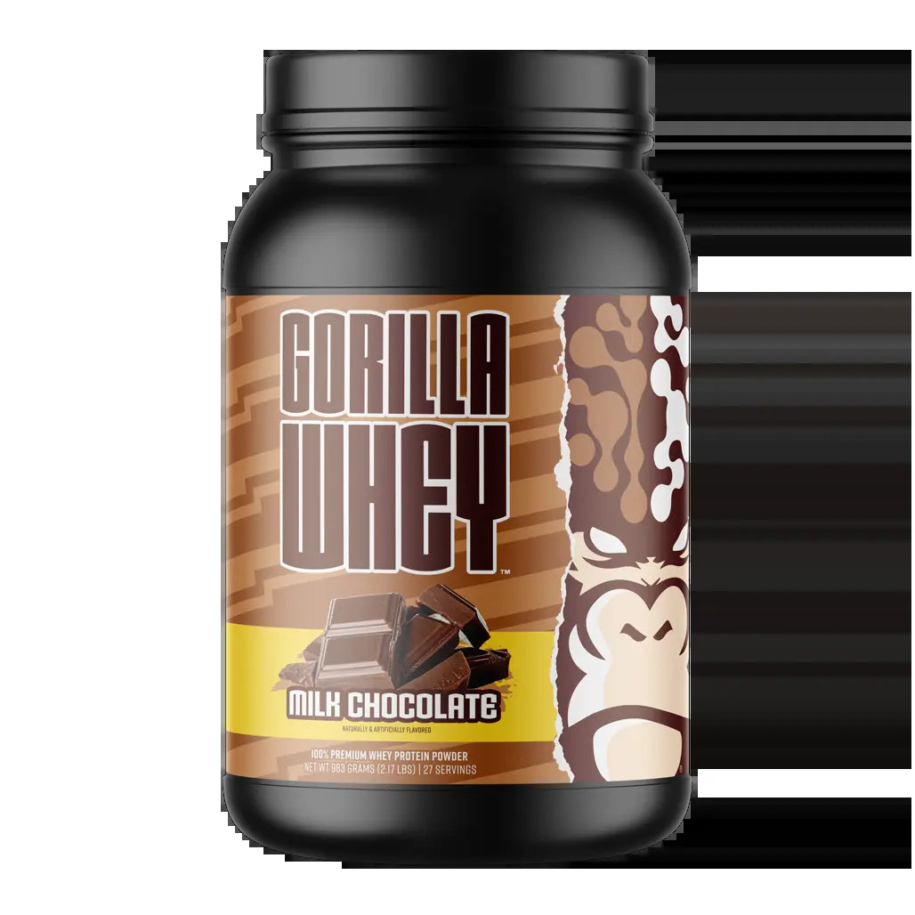 Gorilla Mode Premium Whey Protein - Whey Protein Isolate & Concentrate - Protein Powder for Post Workout Recovery & Meal Replacement (30 Servings)