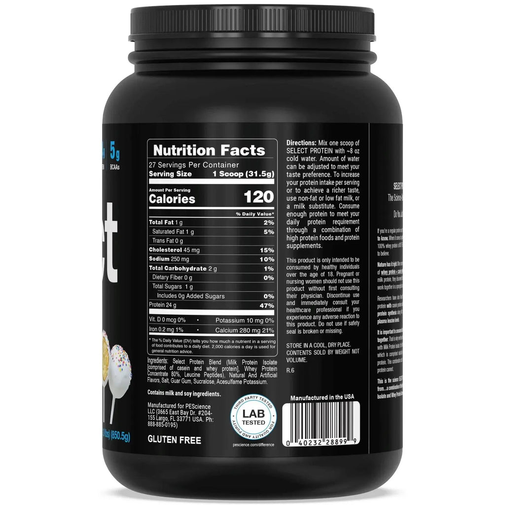 Pescience Select Protein - Easy to Digest, Low Calorie Protein Powder for Men & Women (2Lbs) Workout Supplement Fitness