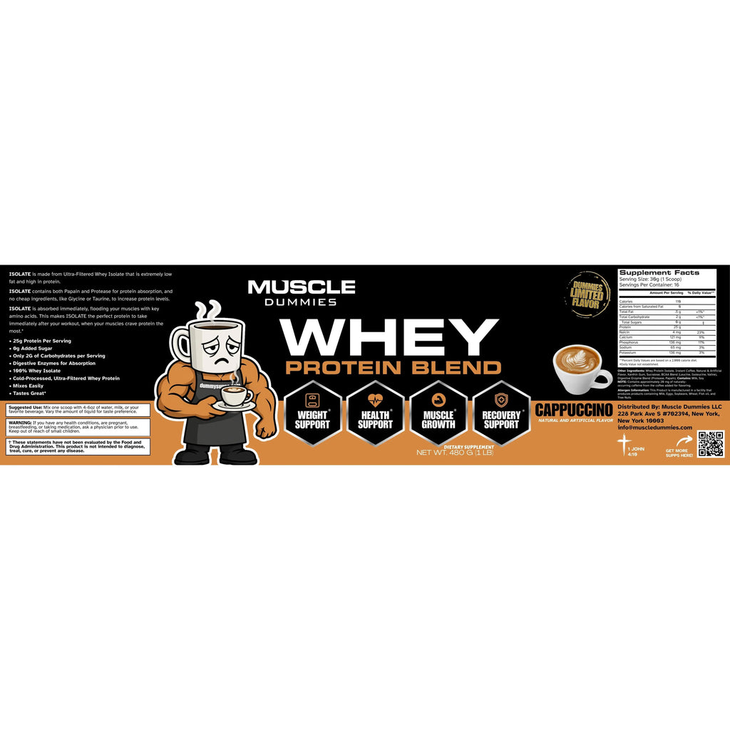 Cappuccino Isolate Whey Protein
