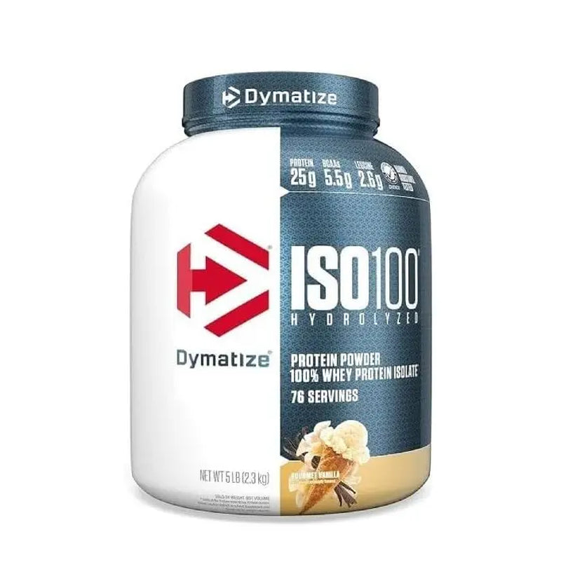 Dymatize ISO100 Hydrolyzed Protein Powder 25G Protein 5.5G Bcaas Gluten Free Fast Absorbing Dietary Fitness Protein Supplement Healthcare Edible Whey Muscle