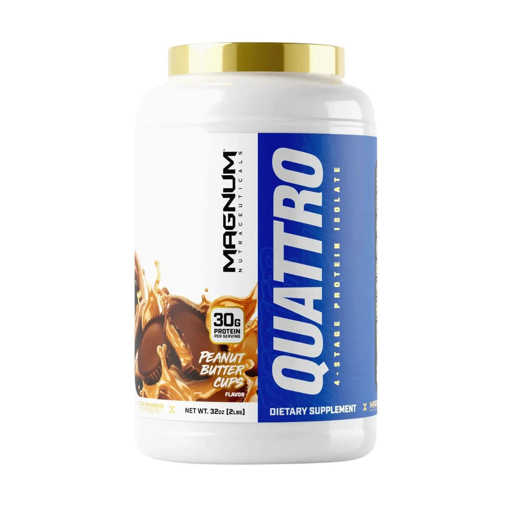 Magnum Nutraceuticals Quattro Original, 4-Stage Protein Isolate Protein Powder Healthcare Supplement