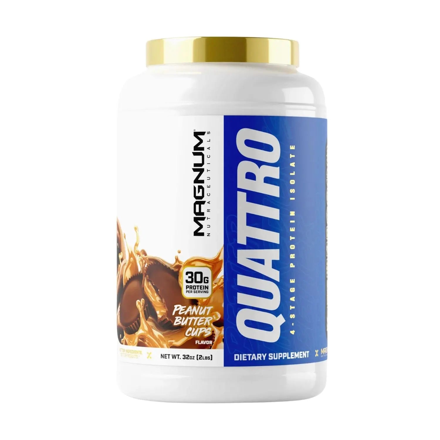 Magnum Nutraceuticals Quattro Original, 4-Stage Protein Isolate Protein Powder Healthcare Supplement