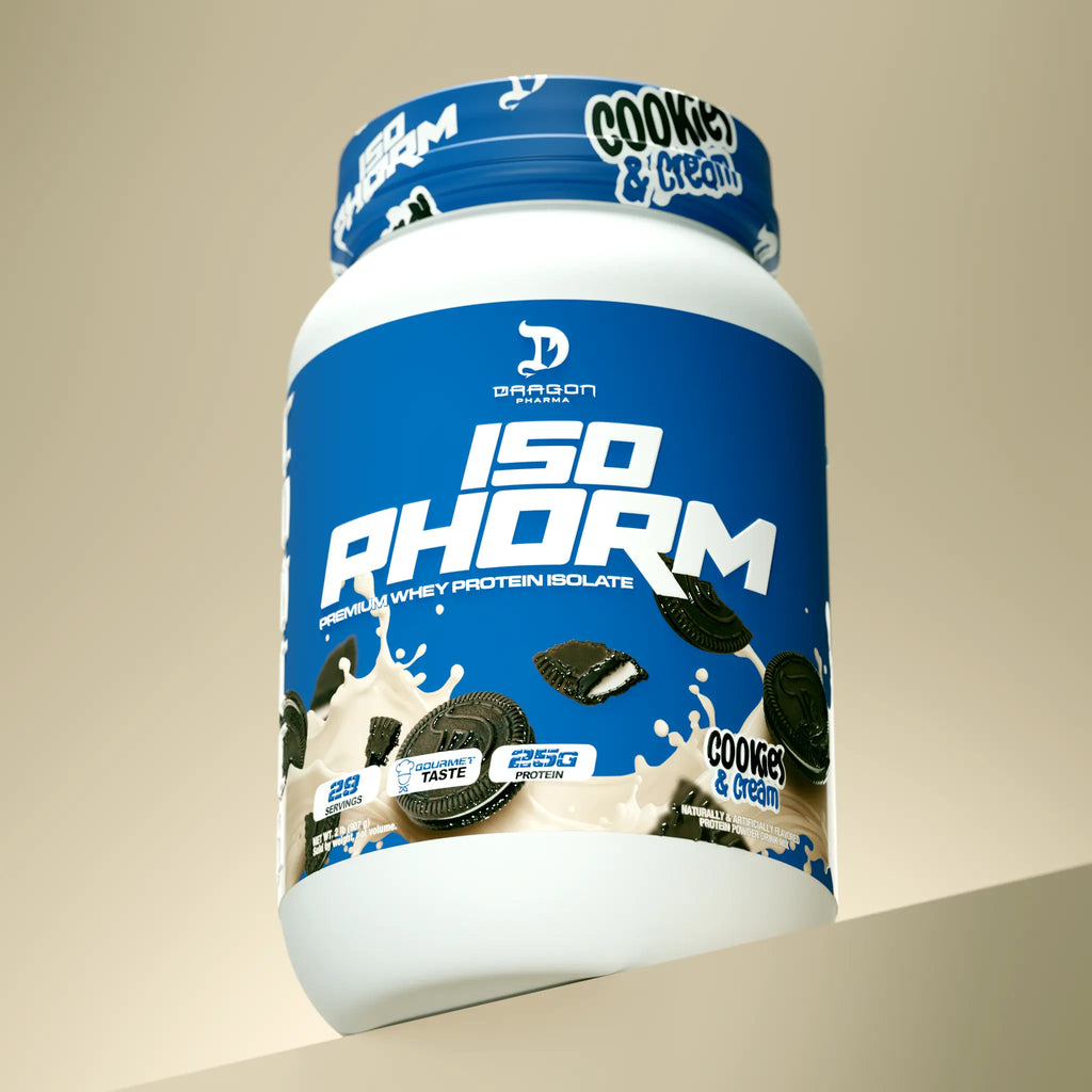 Dragon Pharma Isophorm - 2Lb - Premium Whey Protein Isolate - 25G Protein per Serving