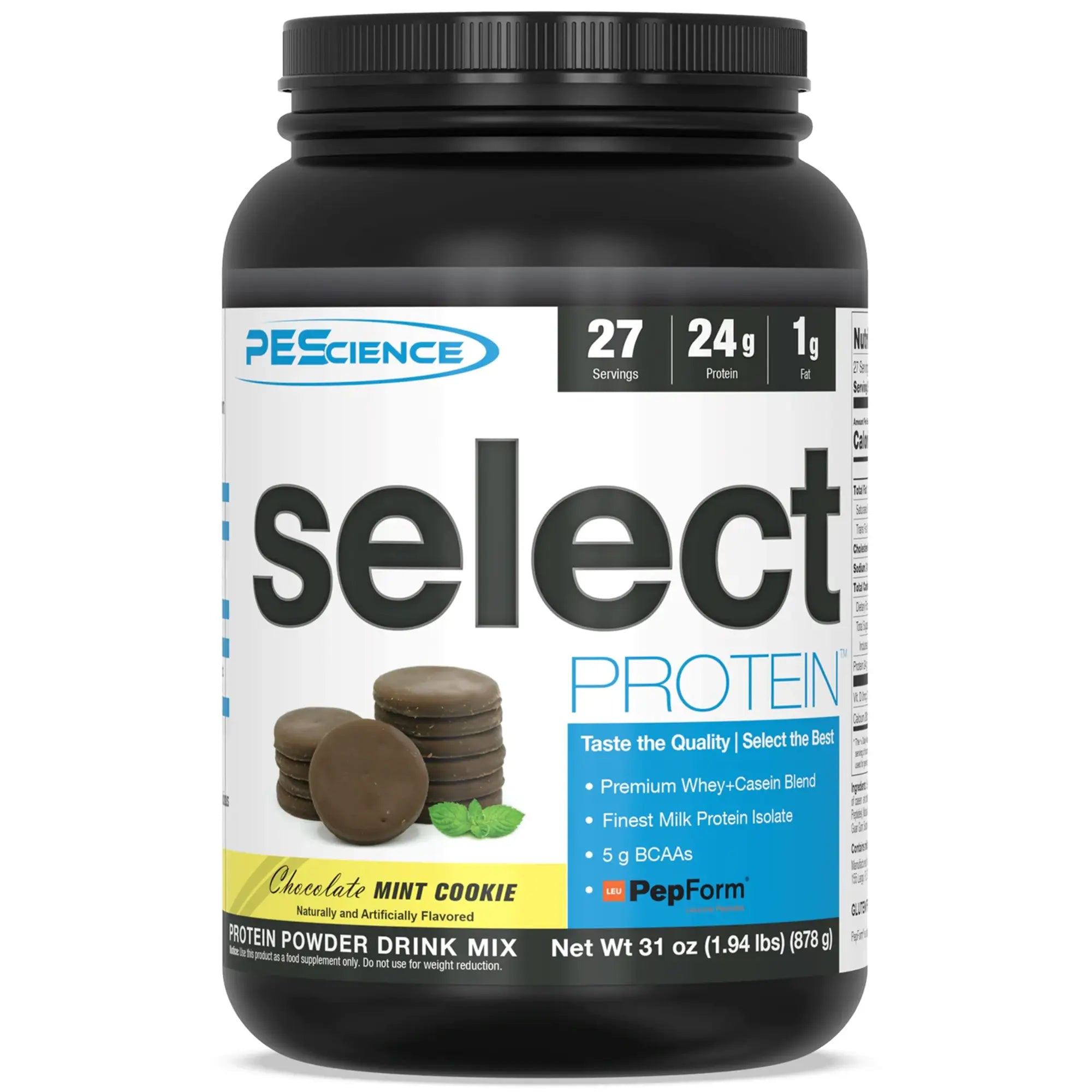 Pescience Select Protein Low Carb Protein Powder Keto Friendly and Gluten Free