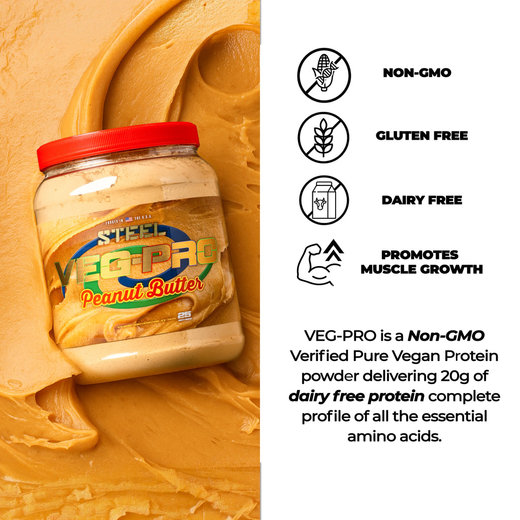 VEG-PRO: Vegan Protein Powder 25 Servings Healthcare Muscle Supplements
