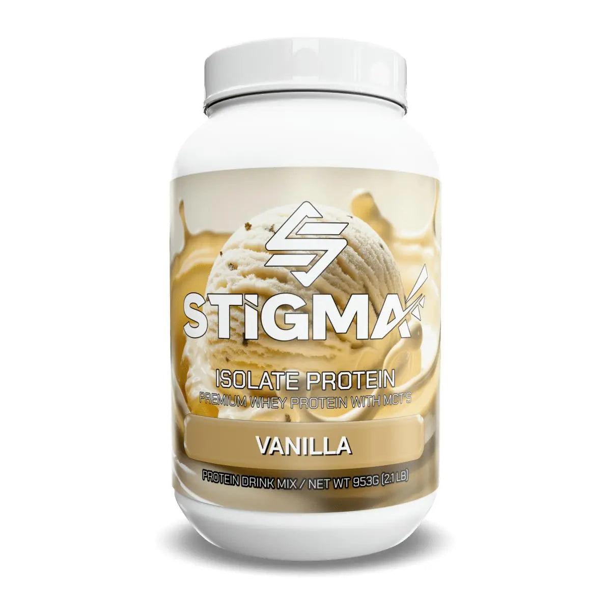 Stigma Whey Protein Isolate Powder, 25G Protein, Low Carb, Low Sugar